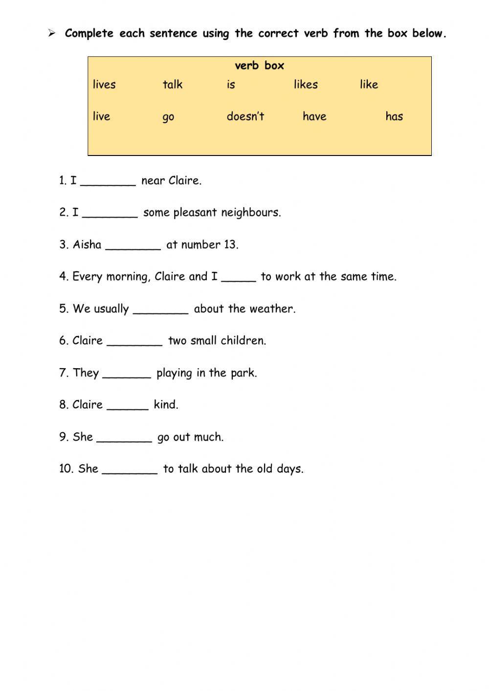 present-tense-subject-verb-agreement-worksheet-live-worksheets-subject-and-verb-agreement